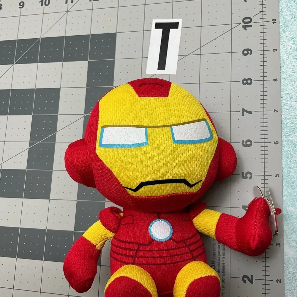 Beanie Babies‎ Iron Man Plush Toy - Red and Yellow